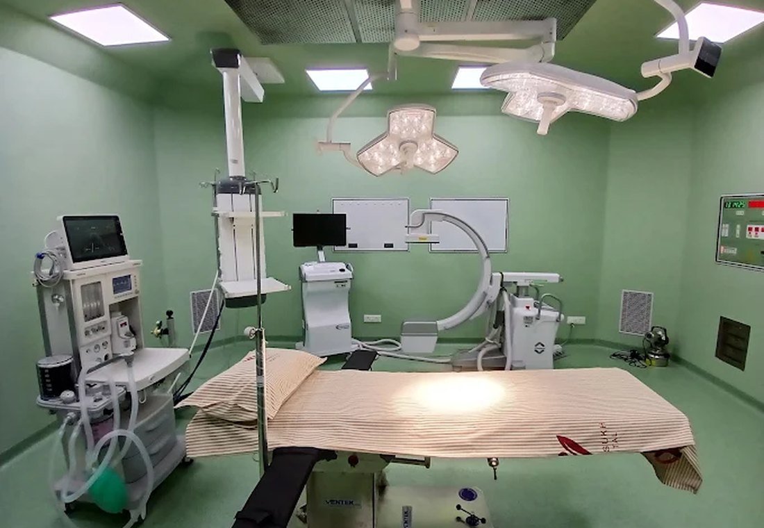 Modern hospital operation theatre
