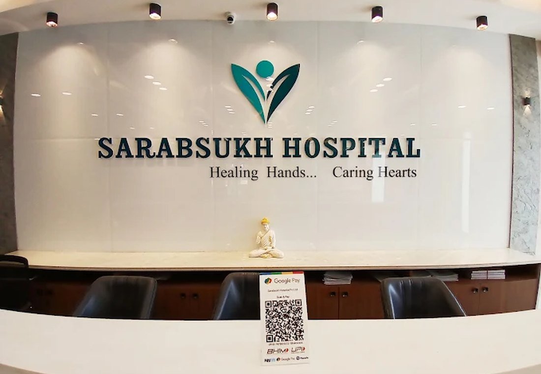 Sarabsukh Hospital front desk contact point
